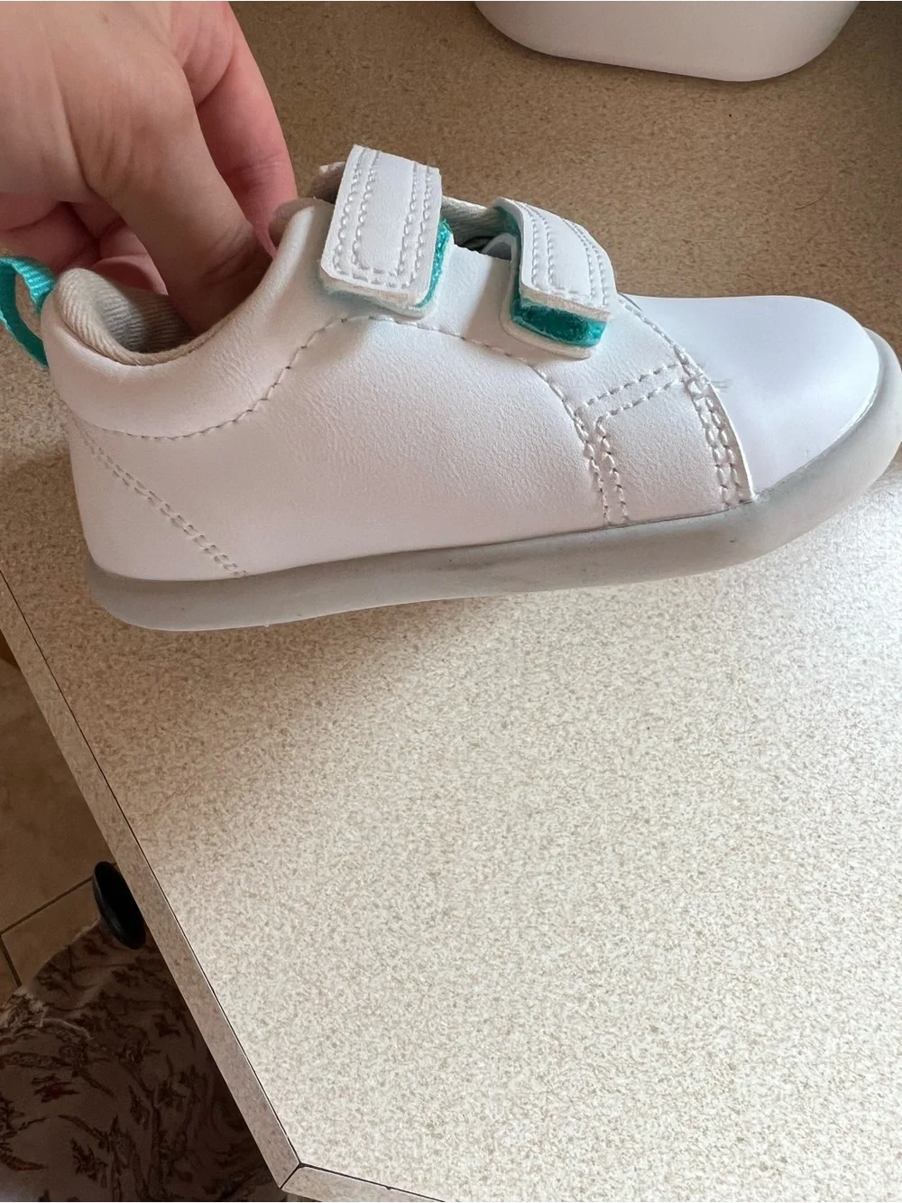 Ten Little comfortable white